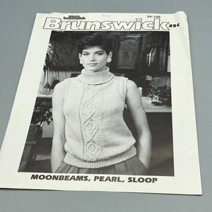 Vintage Patterns Brunswick Yarns Moonbeams Pearl Sloop Knits Volume 99-108